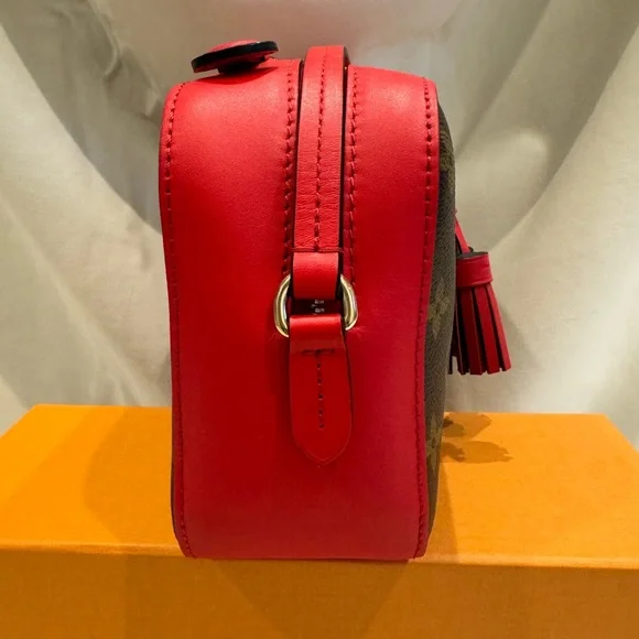 Louis Vuitton Saintonge Monogram Coquelicot M43556 - Picture 5 of 16